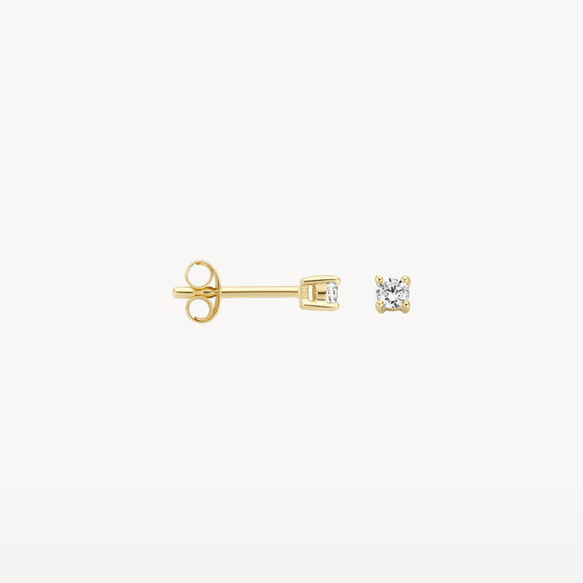 Oorknoppen 7211YZI - 14k Geelgoud