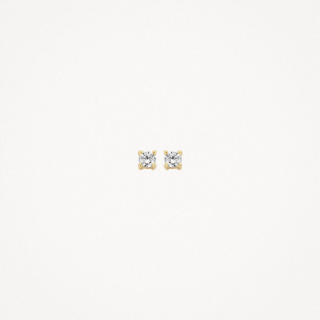 Oorknoppen 7211YZI - 14k Geelgoud