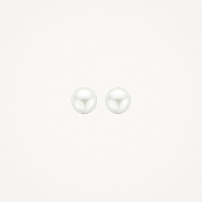 Oorknoppen 7150YPW - 14k Geelgoud met zoetwater parel