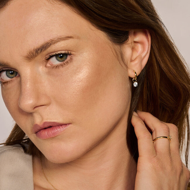 Oorringen 7133YGO - 14k Geelgoud