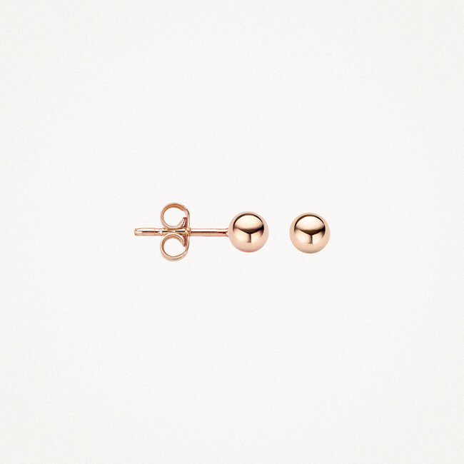 Oorknoppen 7121RGO - 14k Roségoud