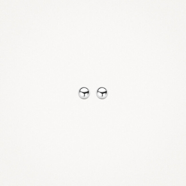 Oorknoppen 7120WGO - 14k Witgoud