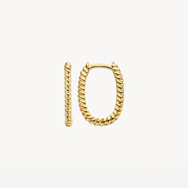 Oorringen 7273YGO - 14k Geel goud