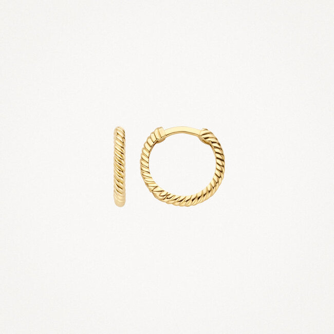 Oorringen 7266YGO - 14k Geelgoud