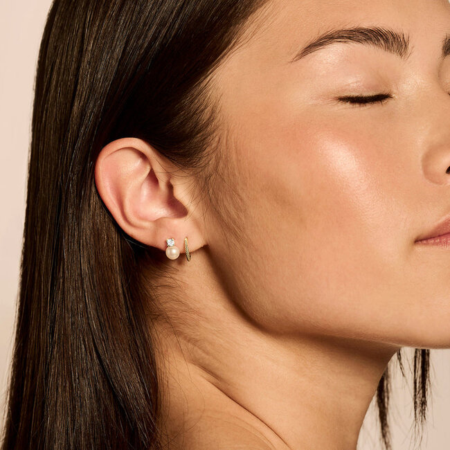 Oorringen 7266YGO - 14k Geelgoud