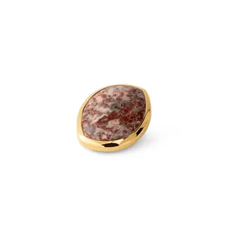 Melano Jewelry Kosmic Big Gem Eye Steen - Red Leopard