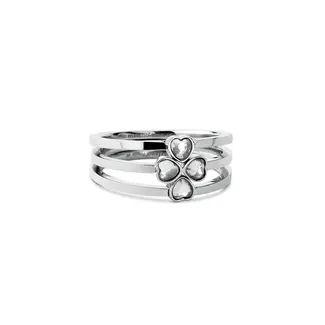 Melano Jewelry Friends Lucky Clover Ringen Set - Zilverkleurig