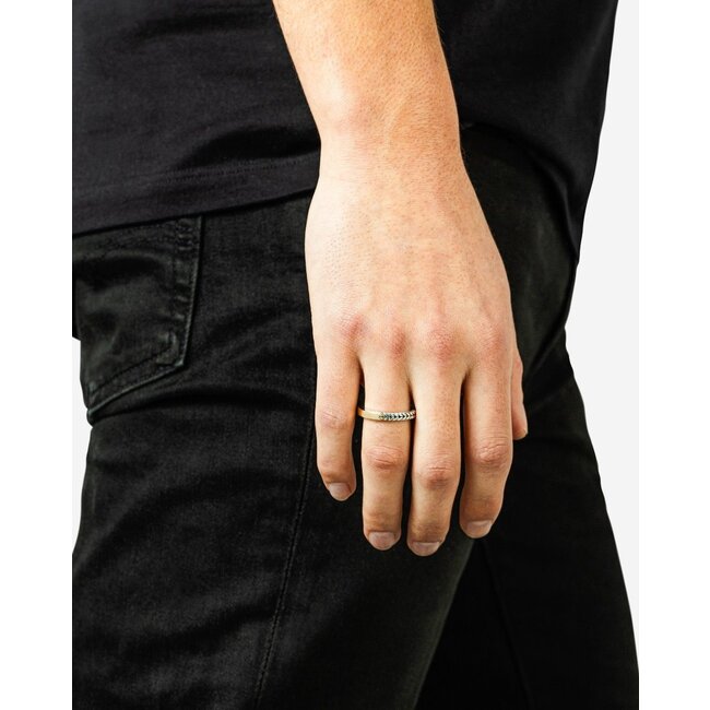 Ring Barbara Mini Dual Bicolor