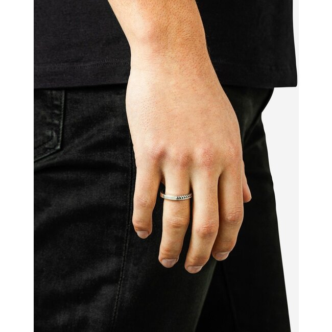 Ring Barbara Mini Dual Zilver