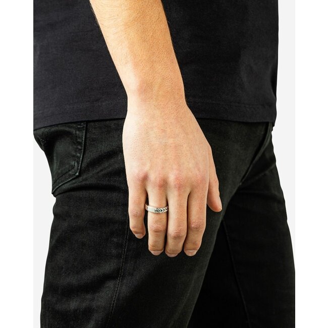 Ring Barbara Small Dual Zilver