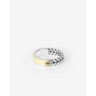 Buddha to Buddha Ring Barbara Small Dual Bicolor