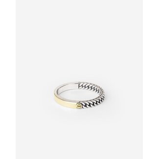 Buddha to Buddha Ring Esther Mini Dual Bicolor