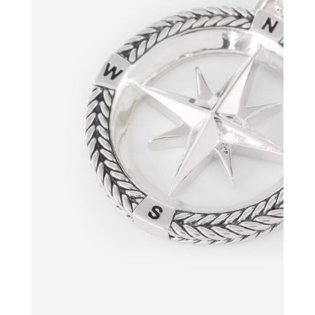 Hanger Barbara Kompas Zilver