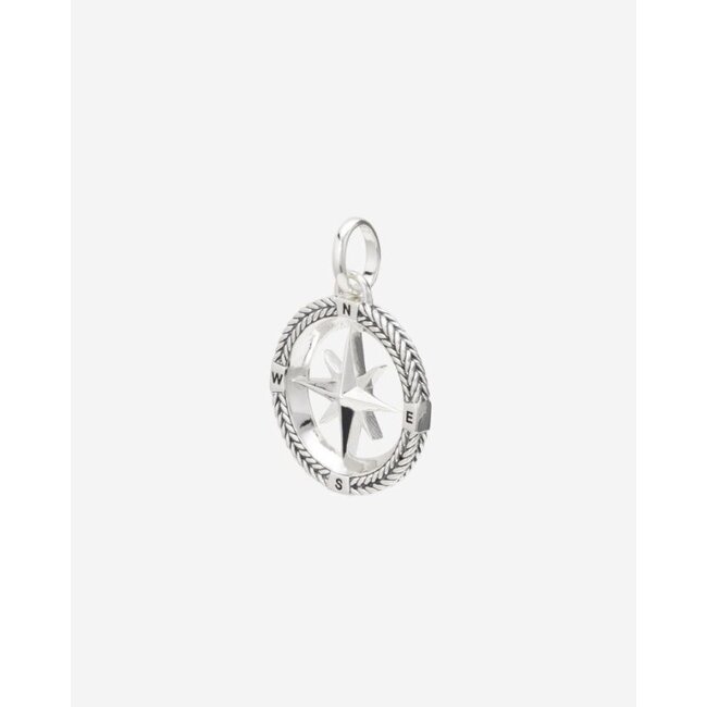 Hanger Barbara Kompas Zilver