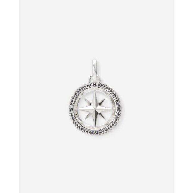 Hanger Barbara Kompas Zilver