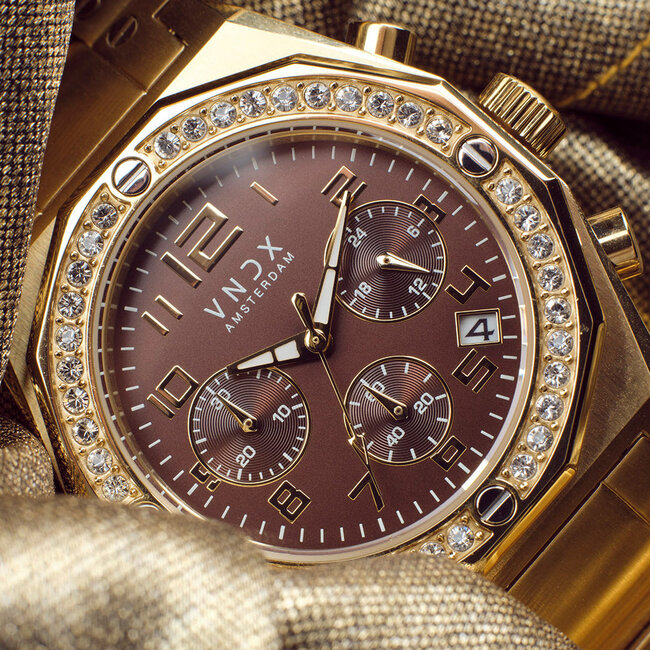 Horloge The One Goud Bruin