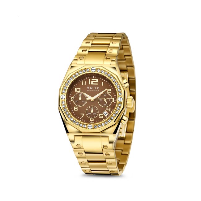 Horloge The One Goud Bruin