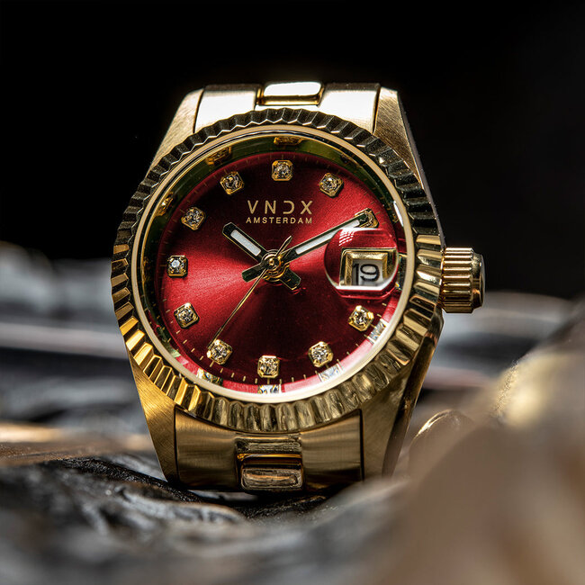 Horloge Dare Devil XS Goud Rood