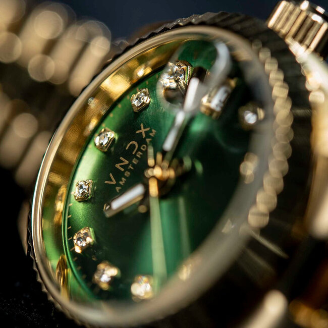 Horloge Dare Devil XS Goud Groen