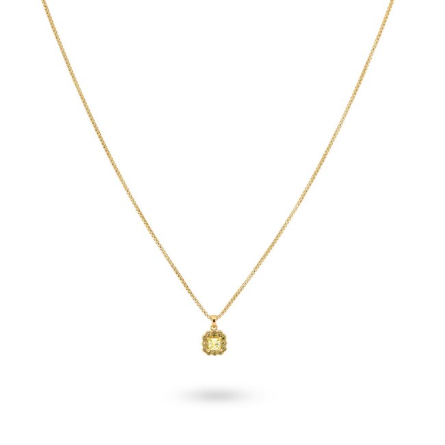 Halsketting met gekleurde stenen - 32463Y