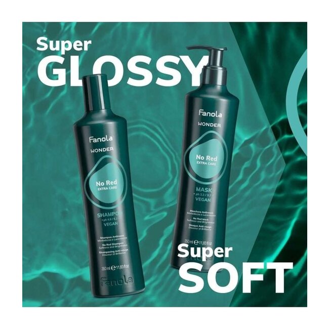 Wonder No Red Extra Care Shampoo 350ml