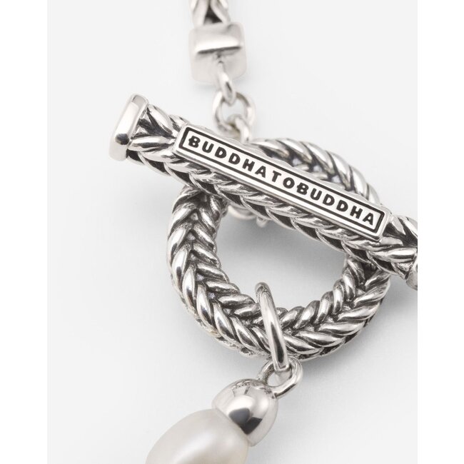 Armband Barbara Mini Parel Zilver