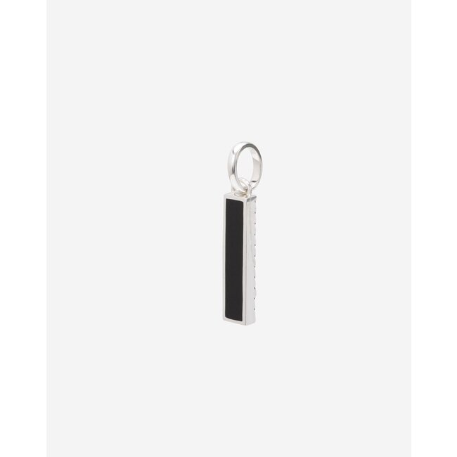 Hanger Ben Mini (Edel) Steen Hanger Onyx  Zilver