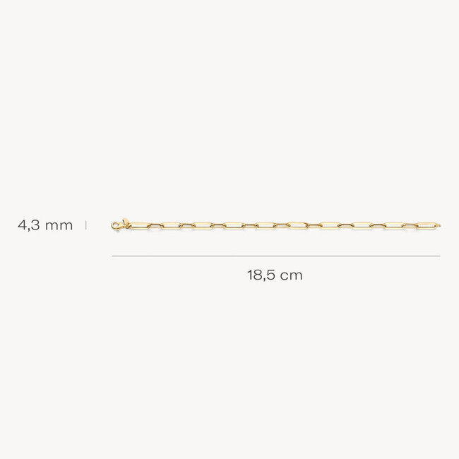 Armband 2229YGO - 14k Geelgoud