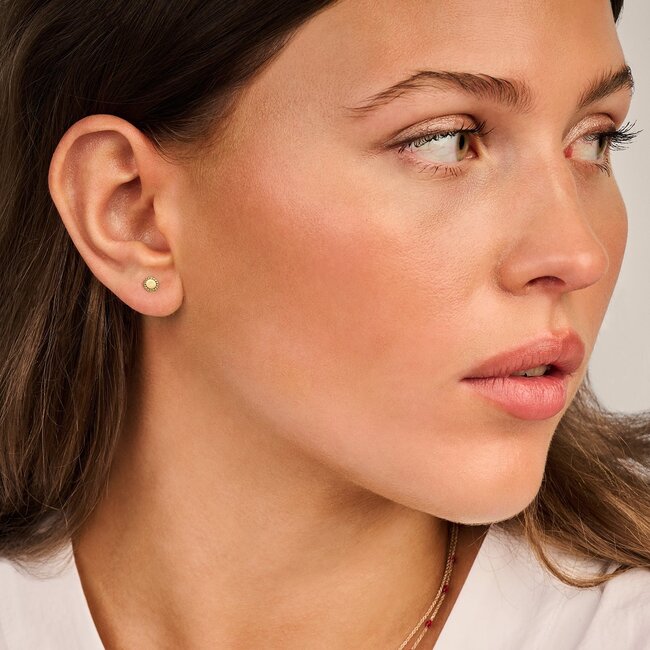 Oorknoppen 7351YGO - 14k Geelgoud