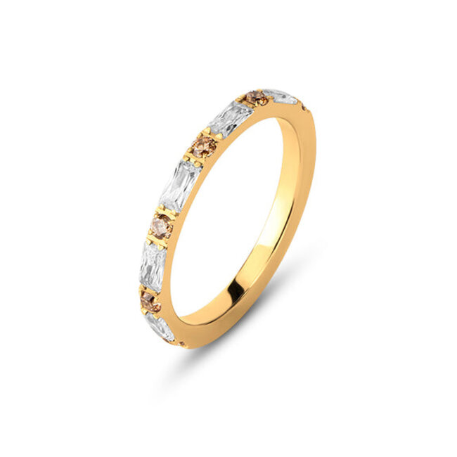 LIMITED EDITION Friends Ava Ring Champagne - Goudkleurig