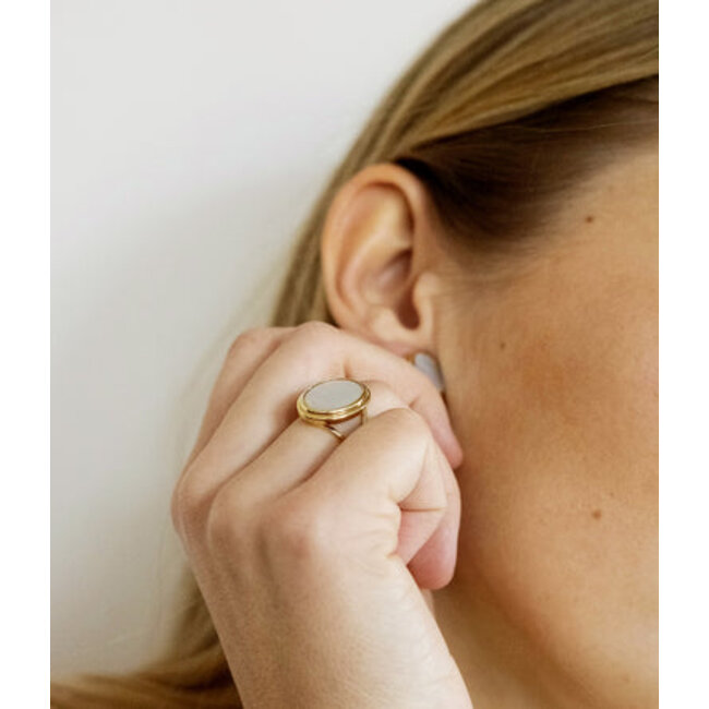 Ring Umran Parelmoer