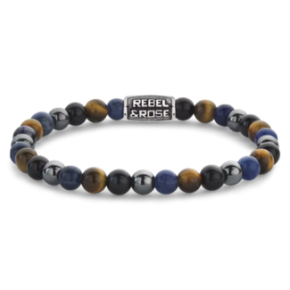 Rebel en Rose Blue Rain Vintage  -  6mm
