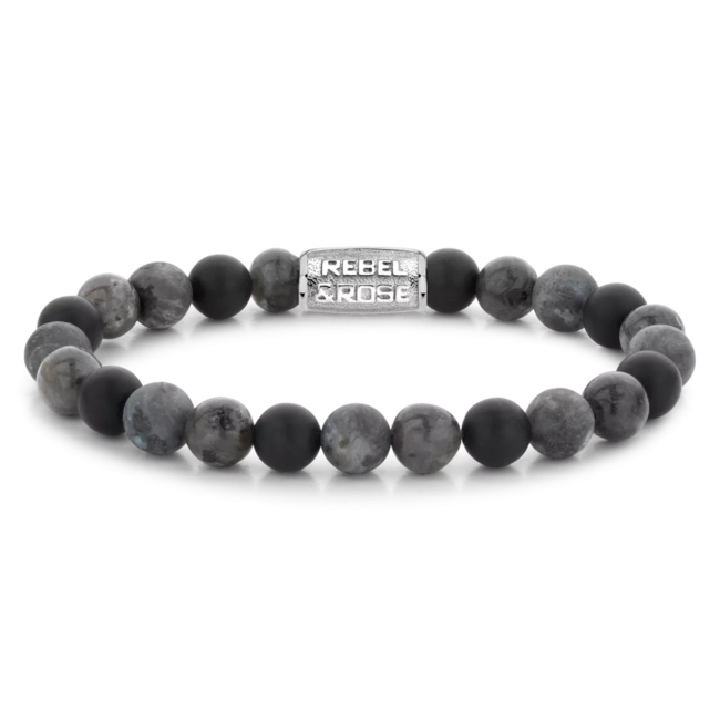 Armband Grey Rocks - 8mm