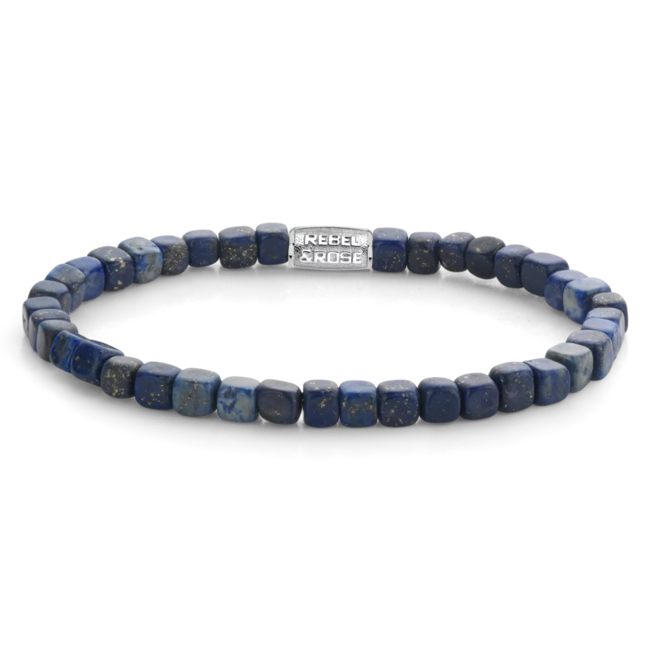 Armband Roll The Dice - Lapis Lazuli - 4mm