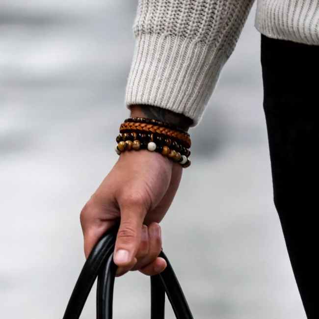 Armband Who's afraid of the Tiger - 8mm