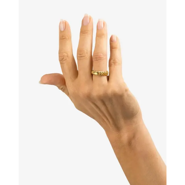 Ring Nathalie XS Verguld