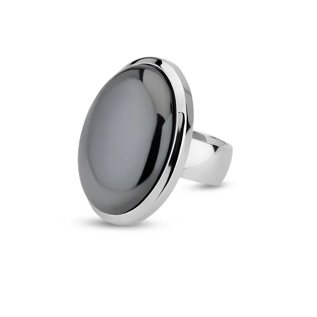Kosmic Kyra Ring Satin Moroda - Zilverkleurig