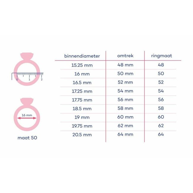 Kosmic Kyra Ring Ocean Delite - Zilverkleurig