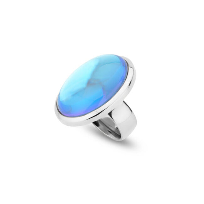 Kosmic Kyra Ring Ocean Delite - Zilverkleurig