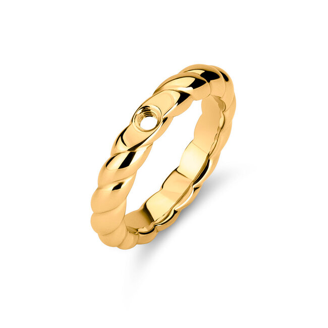 Twisted Tova Ring - Goudkleurig