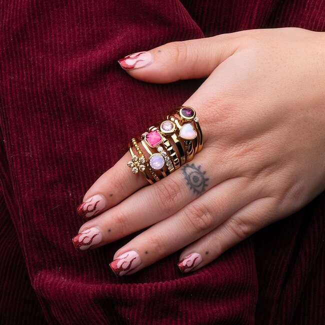 Twisted Tova Ring - Goudkleurig