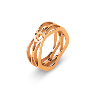 Melano Jewelry Twisted Trisha Ring - Rosékleurig