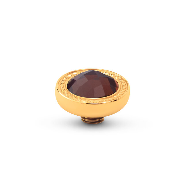 Melano Jewelry Vivid Round Swirl - Plum