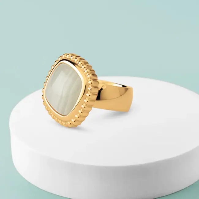 Kosmic Crisp Canvas Ringen Set - Goudkleurig