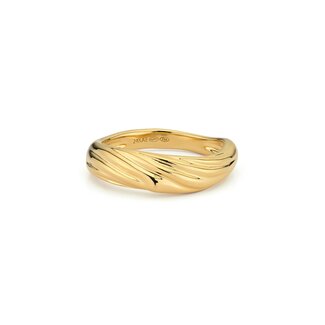 24Kae Ring met structuur - 124142Y