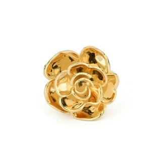 24Kae Statement ring met roos - 124136Y