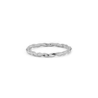 24Kae Ring met gedraaide band - 124138S