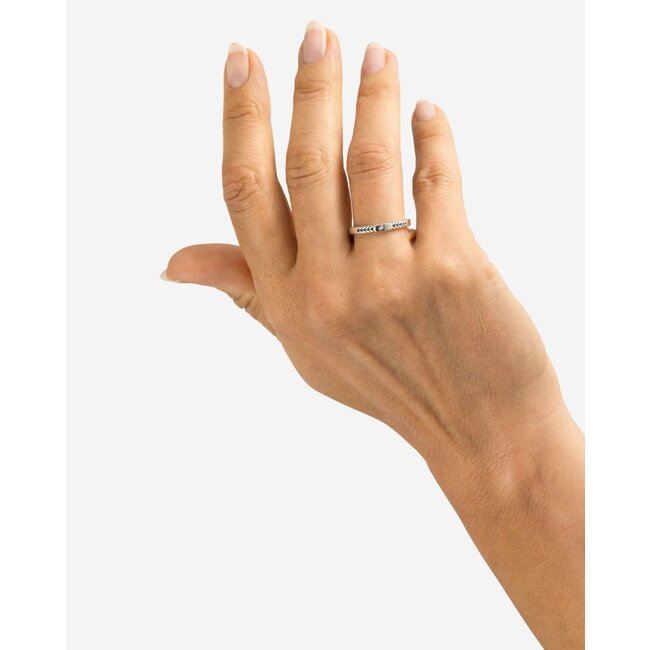Stacking Ring Barbara Mix Zilver