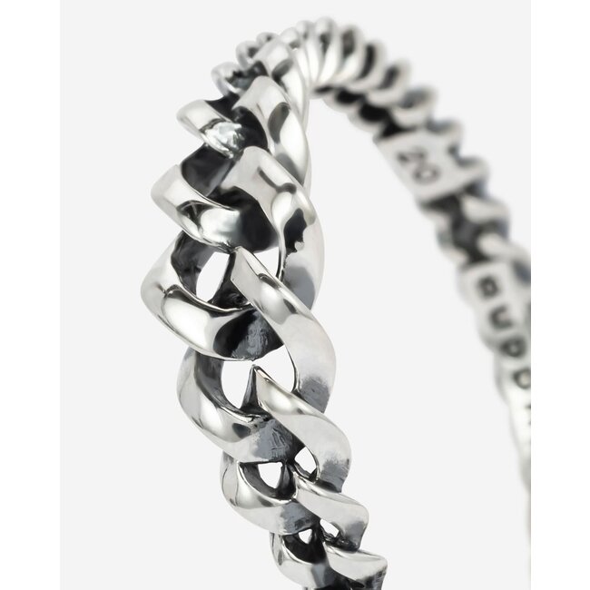 Ring Chain Gradient Zilver