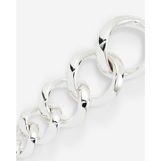 Oorbellen Chain Gradient Zilver Set